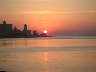 Sonnenuntergang am Malecon